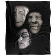 thumbnail image 2 of Harry Potter Blanket, 50"x60", Villian Heads Silky Touch Sherpa Back Super Soft Throw Blanket, 2 of 5
