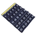 thumbnail image 4 of Bolsa de almacenamiento de teléfonos celulares colgantes de la pared bolsas colgantes de múltiples bolsos para casa en el aula (azul), 4 of 5