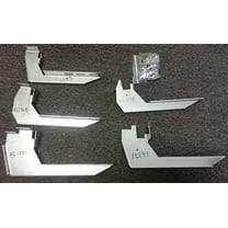 Owens Products 10-1265 OWE10-1265 13-16 GRAND CHEROKEE GALVENIZED BOARDS NO DRILL BRACKET KIT (MUST ORDER RUNNING BOARDS SEPARATELY)