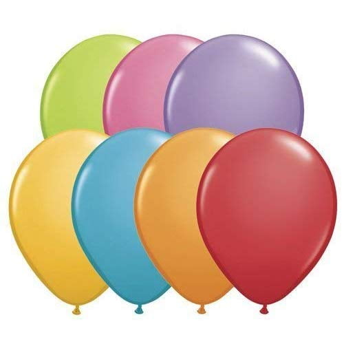 11' Round Balloons, Festive Assortment Pack of 100