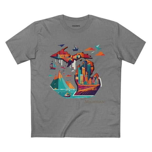 US State Shirts, Michigan Shirt