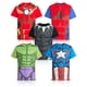 thumbnail image 1 of Pack de 5 Remeras Gráficas Marvel Avengers para Niños con Spider-Man y Hulk, 1 of 7