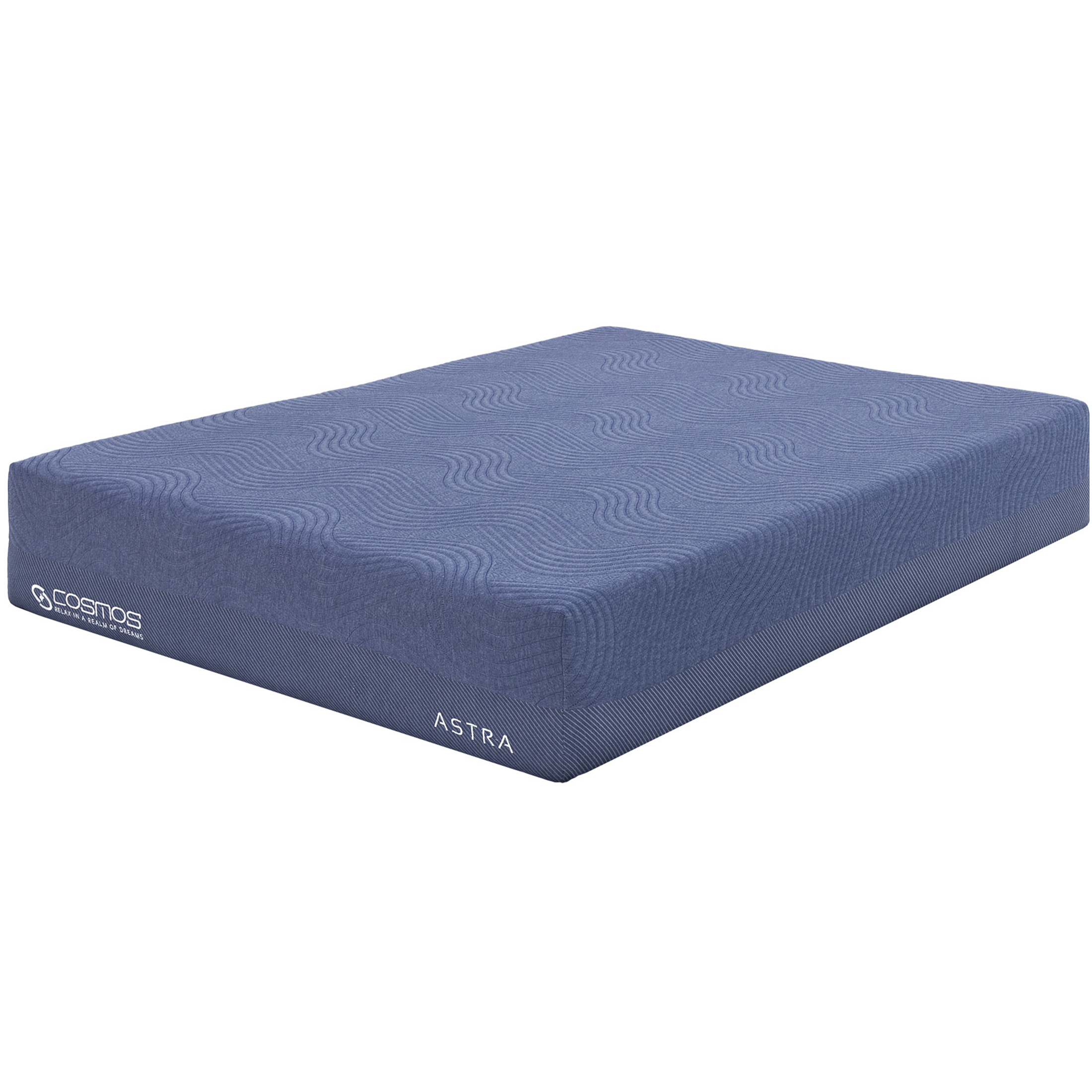 JERFIT 12 Inch King Size Mattress, Blue-Gray Memory Foam Bed in a Box, Medium Soft Feel with CertiPUR-US Certified Foam for Support Pressure Relief