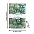 thumbnail image 3 of HongHeng Christmas Clearance Under $5.00 26pcs Christmas Decorations 3/4/5cm Plastic Electroplated Special-shaped Colorful Balls Christmas Ball Set Christmas Tree Pendant Pendant Decorative Ball, 3 of 4
