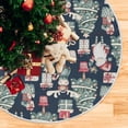 thumbnail image 5 of FMSHPON Christmas Tree Gnome Xmas Christmas Tree Skirt Stand Mat for Holiday Party Decoration Indoor Outdoor 36 inches, 5 of 6