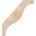 thumbnail image 3 of 5 1/2"W x 32"D x 36"H Funston Smooth Knee Brace, Douglas Fir, 3 of 4