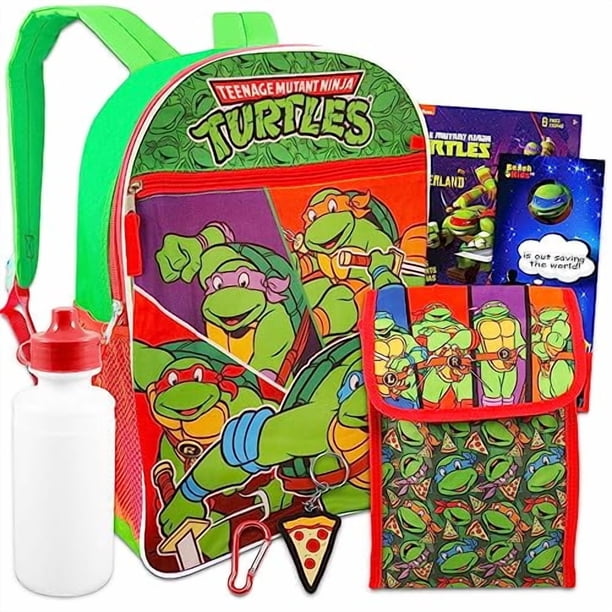 Set de mochila y bolsa de almuerzo Teenage Mutant Ninja Turtles