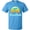 Pacific Blue, variant on Summer Enjoy the Sunshine Cocoa Beach Florida in Blue T-Shirt