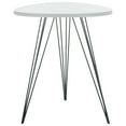 thumbnail image 3 of SAFAVIEH Wolcott Retro Mid-Century Wood Side Table Grey / Black, 3 of 7