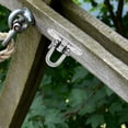 thumbnail image 4 of Ceiling Mounted Swing Hanger Heavy Duty Stainless Steel Hook Swing Set Accessories, 4 of 8