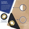 thumbnail image 5 of Tarps Now Waterproof Poly Tarps, (10' x 16'), 12 Mil Tarp Cover with Grommets- Tan, 5 of 5