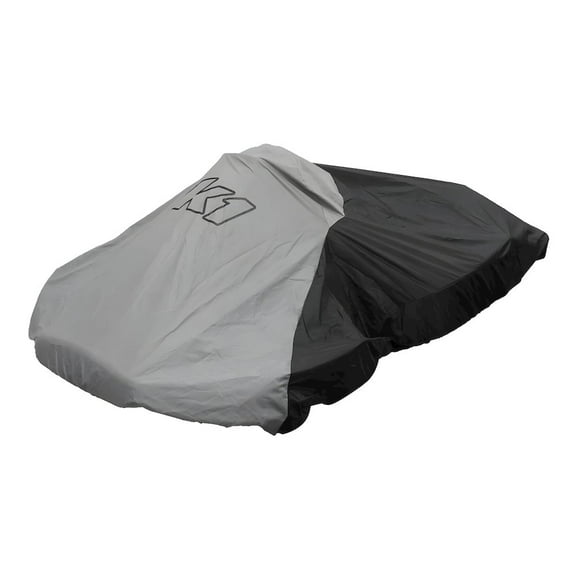 K1 Racegear Kart Cover GO Nylon Black / Gray