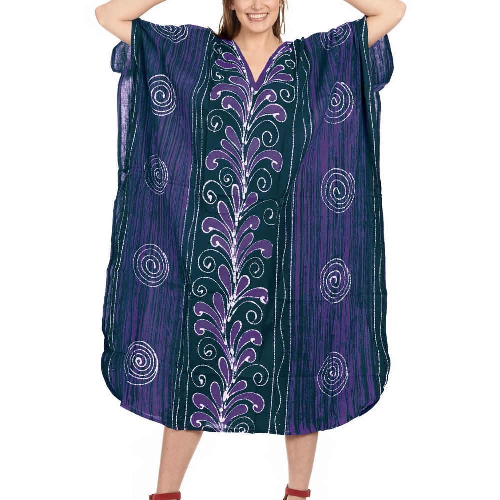 plus size beach caftan