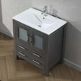 thumbnail image 6 of Virtu USA Dior 30-in. Single Bathroom Vanity with Ceramic Top, 6 of 9