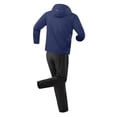 thumbnail image 4 of Hooded Athletic Jacket for Men Summer Windbreaker Training Coat Breathable Outdoor Sportswear for Running Gym Hiking Travel and Weekend Casual Layer, 4 of 8
