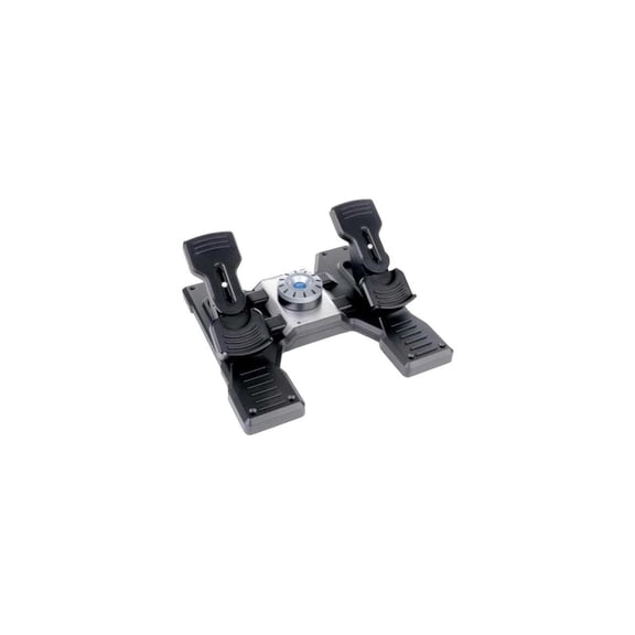 Logitech G Flight Professional Simulation Rudder Pedals With Toe Brake