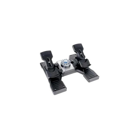 Logitech G Flight Professional Simulation Rudder Pedals With Toe Brake