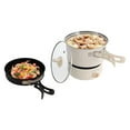 thumbnail image 5 of Portable Electric Hot Pot with 8-Level Temperature Control, Multi-Function Frying & Soup Pot for Steaming, Boiling, Frying, & Stir-Frying, Compact Design for 1-2 People, 5 of 14