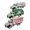 White, variant on BESTSKY 3Pcs Toy Cars,Alloy Diecast Cars,Vehicle Cognition Car Toys for Babies,yellow
