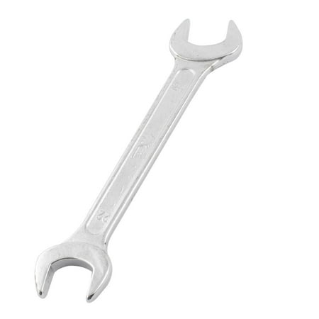 - Unique Bargains Silver Tone 23mm x 25mm U Shaped Double Open-ended Wrench Tool