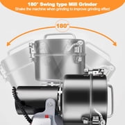Grain Mill Grinder 2500g High Speed Electric Grain Grinder Wheat Corn Flour Pulverizer Powder Machine for Dry Spice Herbs Grains Coffee Rice Pepper