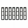 Rugged Ridge by RealTruck Grille Insert Kit for Wrangler TJ | Black | 11306.03 | Compatible with 1997-2006 Jeep Wrangler TJ