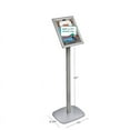 thumbnail image 2 of 8.5" x 11" Angled Snap Frame Floor Display on Straight Stand, 2 of 2