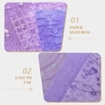 thumbnail image 4 of unbranded Papel Papel Scrapbook Violeta Con Estilo Vintage Ideal Para Tarjetería Y Journaling, 4 of 6