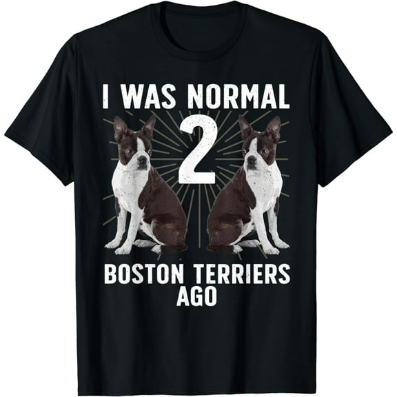 Cool Boston Terrier Lover Art For Men Women Dog Trainer T-Shirt