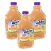 Welch's 100% Fruit Juice, White Grape Peach, 64 Fl Oz (Pack of 3)