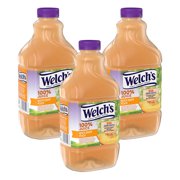 Welch's 100% Fruit Juice, White Grape Peach, 64 Fl Oz (Pack of 3)