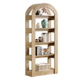 thumbnail image 1 of Fnova 5-Tier Arch-Shaped Storage Shelf Unit, Modern Open Display with Anti-Tip Kit for Living Room Bedroom Home Office, 1 of 10
