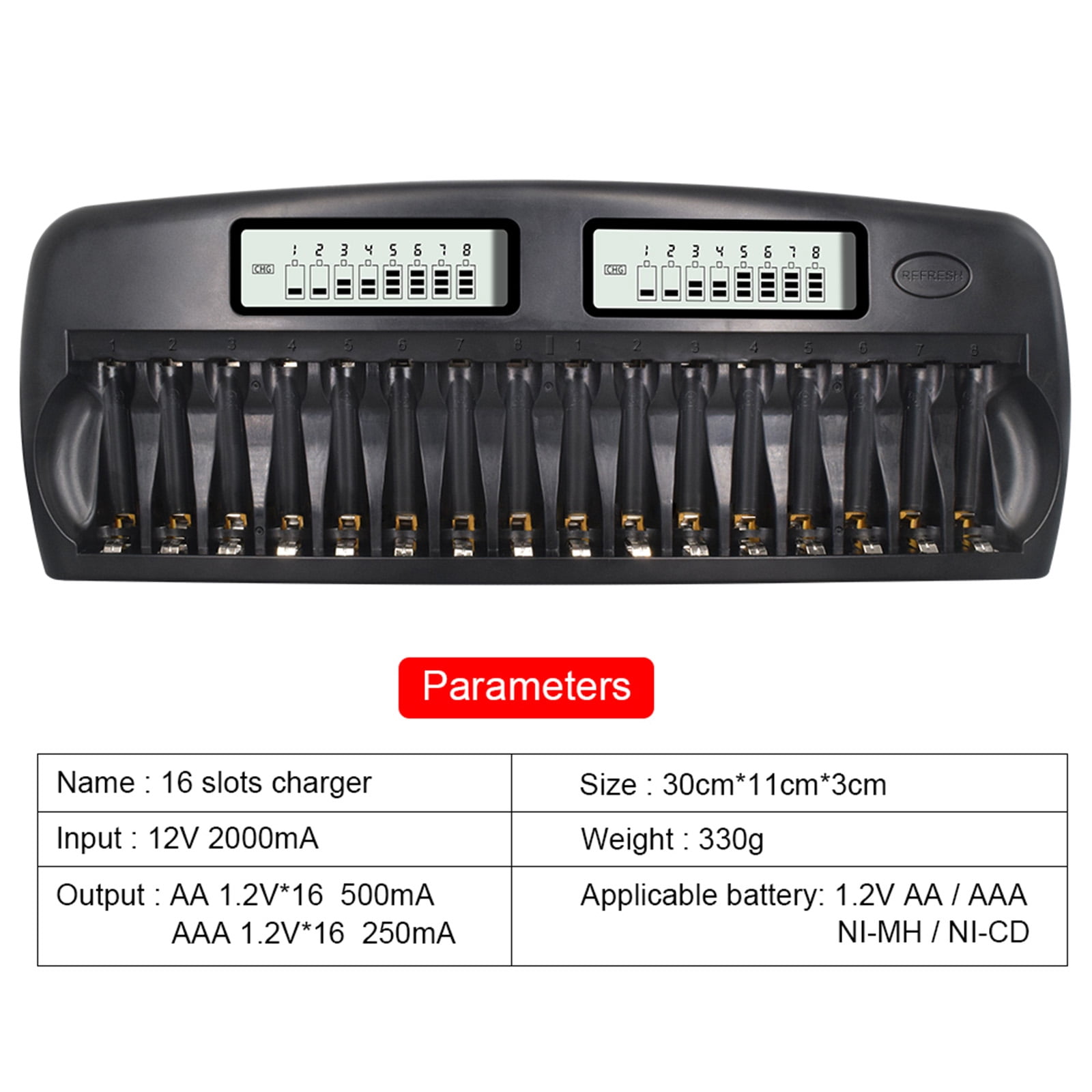 ,Aaa Aa Batteries Lcd Display Speedy 3 Inch Lcd Aa Batteries Pl-nc31 Universal Battery W/ 16 Battery Universal Battery Two Inch Lcd Display Ni-mh Aaa Speedy W/ 16 Two 3 Inch