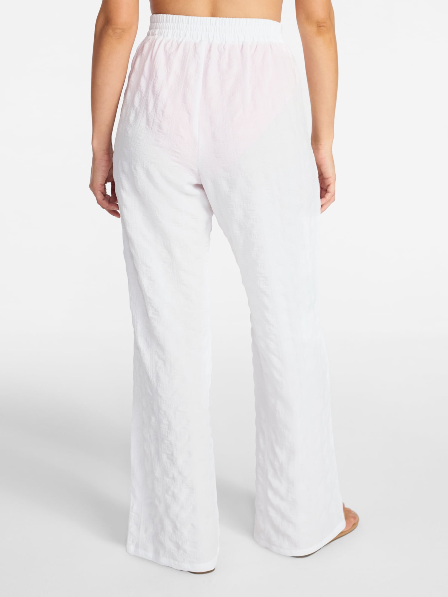 Time and Tru Women's and Women's Plus Size Coverup Pants, Sizes XS-3X