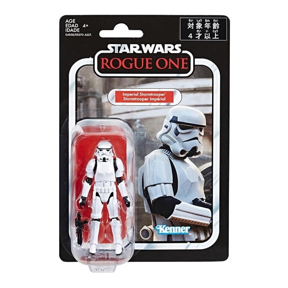 Figura Imperial Stormtrooper Star Wars Colección Vintage 3.7 Pulgadas