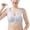 Light Blue, variant on MEICHEN Thin Front Closure Bra for Older Wireless Anti Sagging Underwear Seamless Bralettes Summer Clothes Fall Fashion Essentials