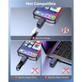 thumbnail image 3 of Adaptador de audio MoKo Lightning a USB C para iPhone Gris, 3 of 8
