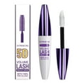 thumbnail image 3 of Xihbxyly Máscara 3D, Potenciador de Volumen de Larga Duración, Fórmula Rizadora Antimanchas, Aplicación Sencilla para Pestañas Espectaculares, Ideal para Uso Diario, Fiestas y Bodas, para Amantes Del, 3 of 3