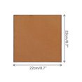 thumbnail image 4 of INSPIRE CHIC Conjunto de Pañuelo de Bolsillo para Hombre Corbata Sólida Colorido Conjunto de Corbatas de Lazo Preatadas para Fiesta de Invierno Naranja Rojo, 4 of 6