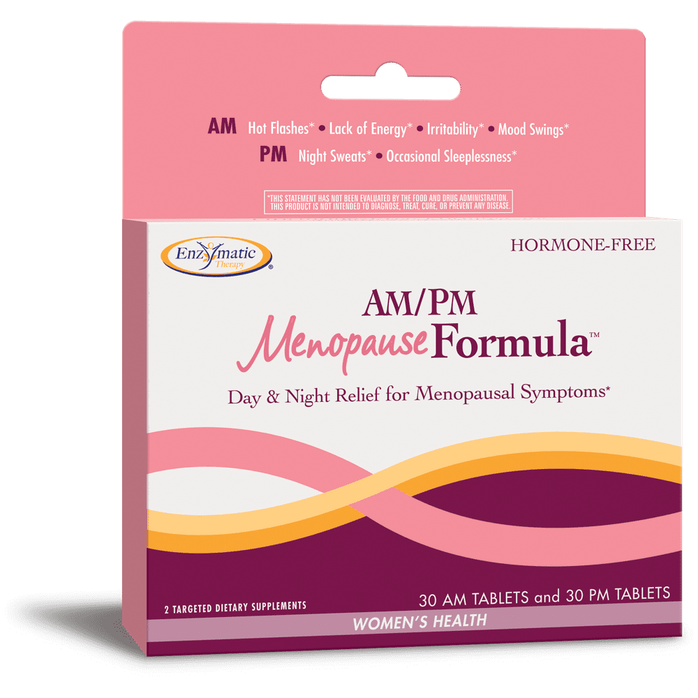 Enzymatic Therapy AM/PM Menopause Formula, Tablets, 60 ea