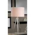 thumbnail image 3 of Kenroy Home Foster Table Lamp, Brushed Steel, 3 of 4
