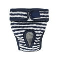 thumbnail image 4 of Reusable Dog Shorts - Striped Design, 5 Sizes, Washable, Prevents Pregnancy, Comfortable Fabric, 4 of 6