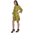 thumbnail image 3 of Moomaya Printed Kimono Robe For Girls Crossover Bathrobe Kimono Women Bathrobe, 3 of 5