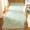 thumbnail image 3 of SAFAVIEH Heritage Austin Floral Area Rug, Light Blue/Multi, 6' x 6' Round, 3 of 9