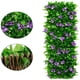 thumbnail image 3 of Valla de simulación Valla de hojas Valla de madera Valla telescópica Valla decorativa para jardín con plantas falsas, 3 of 5