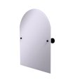 thumbnail image 1 of Miroir Inclinable Supérieur Arqué Sans Cadre avec Bord Biseauté, 1 of 1