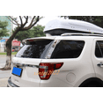 thumbnail image 4 of for Ford Explorer 2016-2018 Chrome ABS Rear Window Side Spoiler Cover Trim Strip, 4 of 4