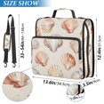 thumbnail image 2 of FORMRS Zipper Binder with Shoulder Strap 2-inch Ring 500 Sheet Capacity File Bag, Purple Seashell, 2 of 5