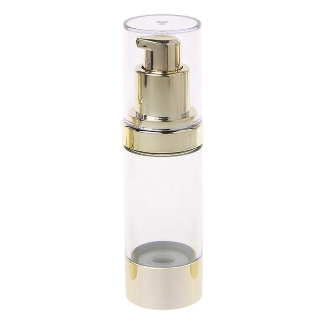 Empty Cosmetic Airless Bottle Plastic Treatment Pump Travel Bottles 15/30/50ML