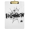 thumbnail image 2 of FMSHPON Halloween Spider Web Party Lettering Clipboard Hardboard Wood Nursing Clip Board and Pull for Standard A4 Letter 13x9 inches, 2 of 5